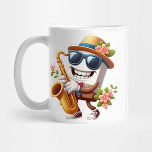 Jazz Saxophone Player Mug